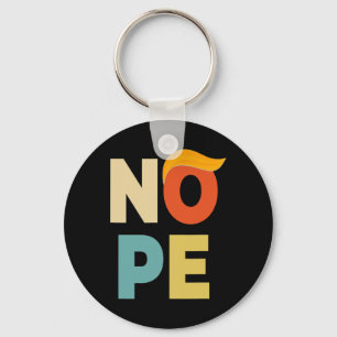 Bold Vintage Style Funny Anti-trump Key Ring