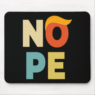 Bold Vintage Style Funny Anti-trump Mouse Pad