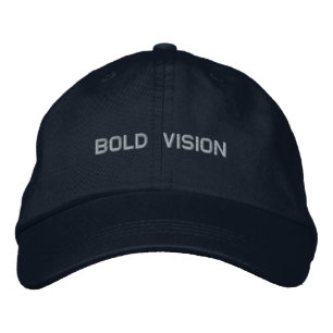 Bold Vision Step forward with Purpose Style Wear Embroidered Hat
