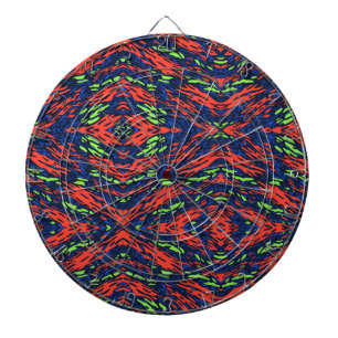 Bold & Vivid Maximalist Fashion Dartboard
