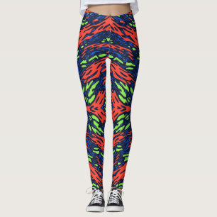 Bold & Vivid Maximalist Fashion Leggings