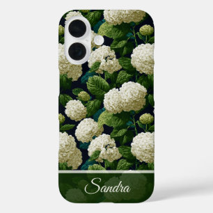 Bold Wedding Favours Hydrangeas Flower Name iPhone 16 Case
