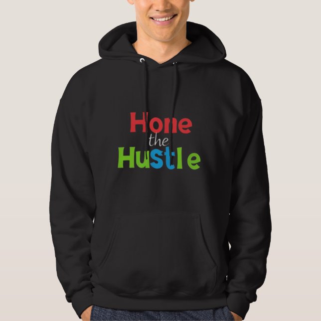 Bold written Custom hoodie  (Front)