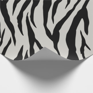 Bold Zebra Print Wrapping Paper