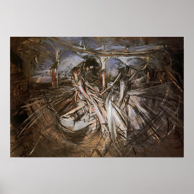 Boldini - Dance At The Colonnade 1889 Poster (Front)