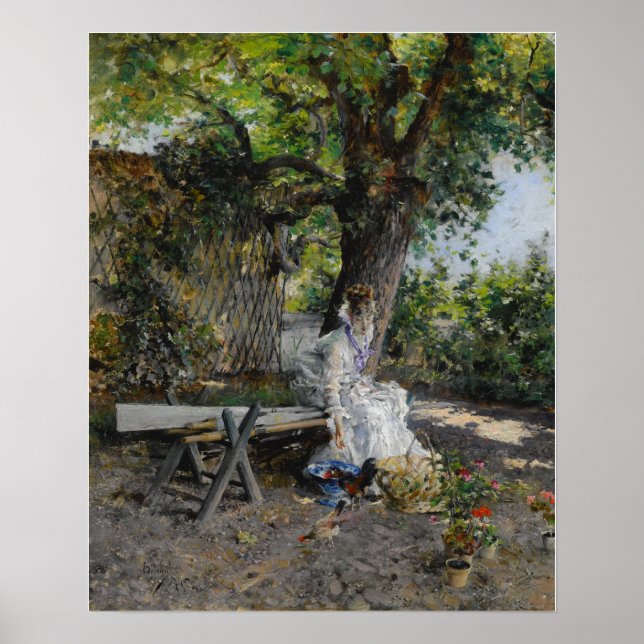 Boldini - In The Garden Poster (Front)