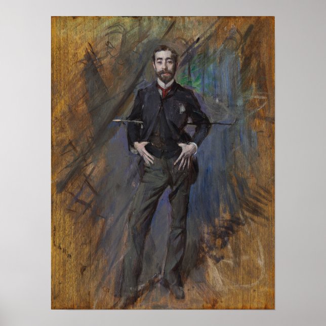 Boldini - John Singer Sargent 1890 Poster (Front)