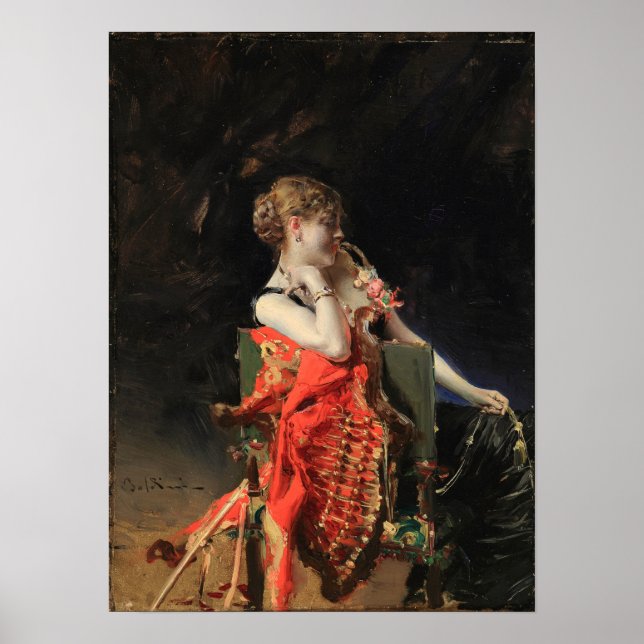 Boldini - Madame X 1879 Poster (Front)