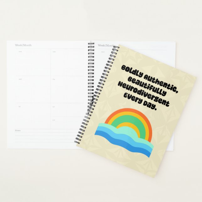 Boldly Authentic Beautifully Neurodivergent Planner (Display)