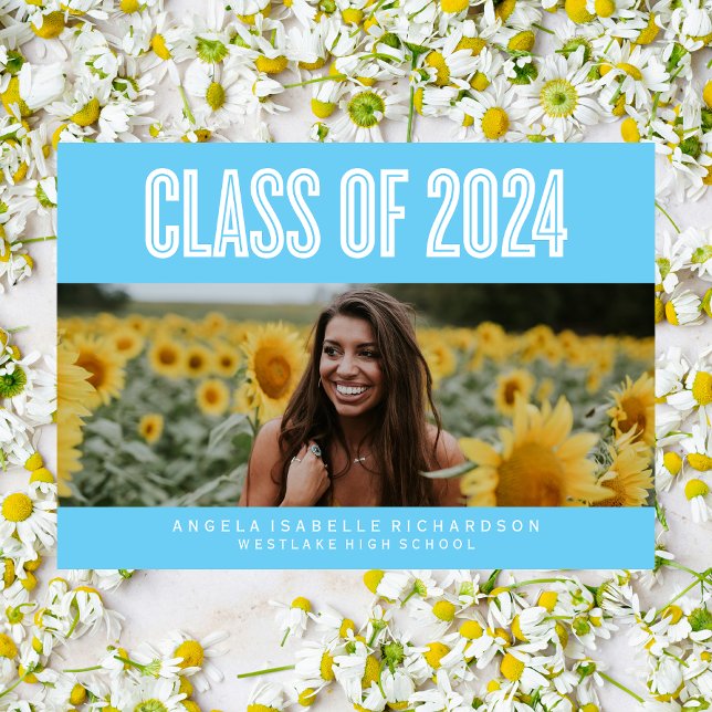 BOLDLY CHIC CLASS OF 2024 GRADUATION INVITATION (Creator Uploaded)