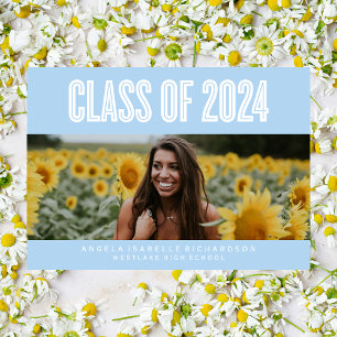 BOLDLY CHIC CLASS OF 2024 GRADUATION INVITATION
