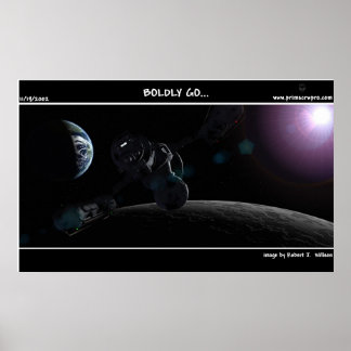 Boldly Go... Poster