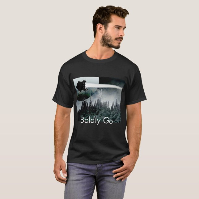 Boldly Go T-Shirt (Front Full)