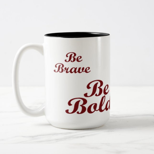 Boldly You  Two-Tone Coffee Mug (Left)