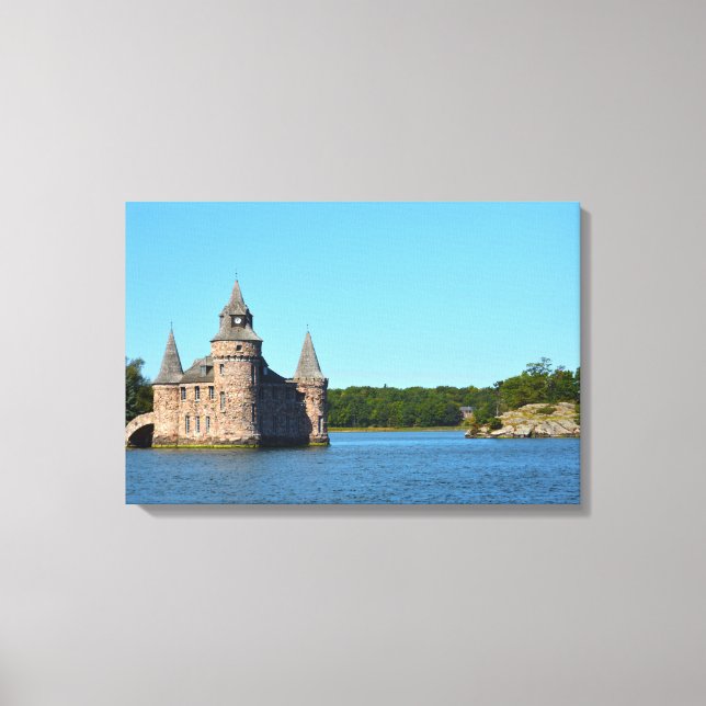 Boldt Castle Canvas Print (Front)