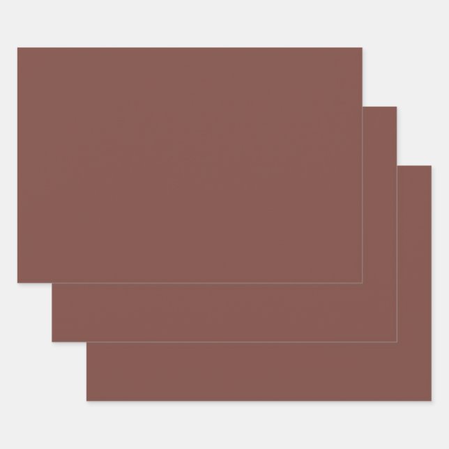 Bole (solid colour) wrapping paper sheet (Set)