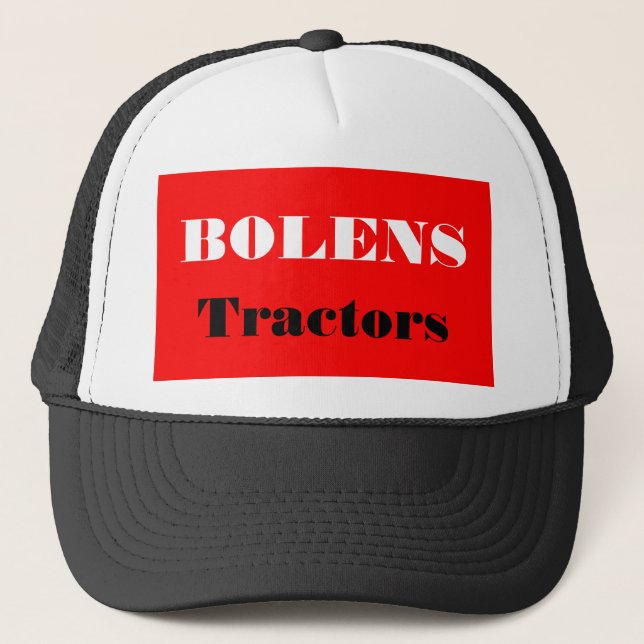 Bolens Tractors Lawnmowers Mowers Husky Design Trucker Hat (Front)