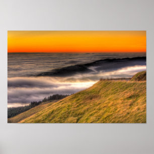 Bolinas Fog Poster