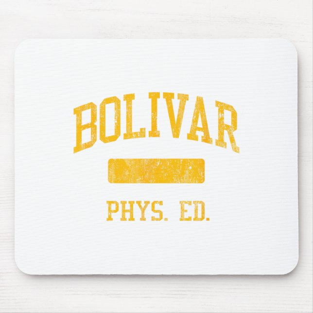 Bolivar High School Hs Bolivar Mo Phys Ed  Mouse Pad (Front)