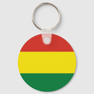 Bolivia (Bolivian) Flag Key Ring