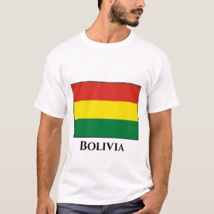 Bolivia (Bolivian) Flag T-Shirt