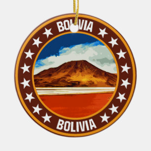 Bolivia                                            ceramic ornament