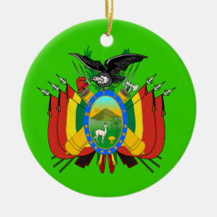 BOLIVIA* Christmas Ornament