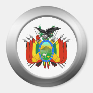 Bolivia Coat of Arms Magnet