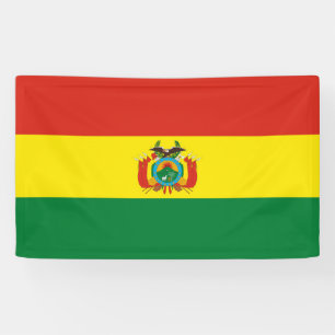Bolivia flag banner
