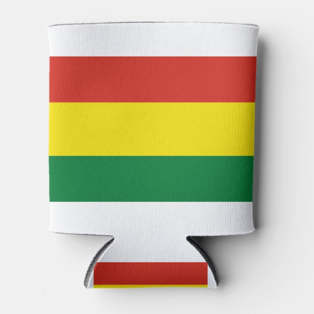 Bolivia Flag Can Cooler (Front)