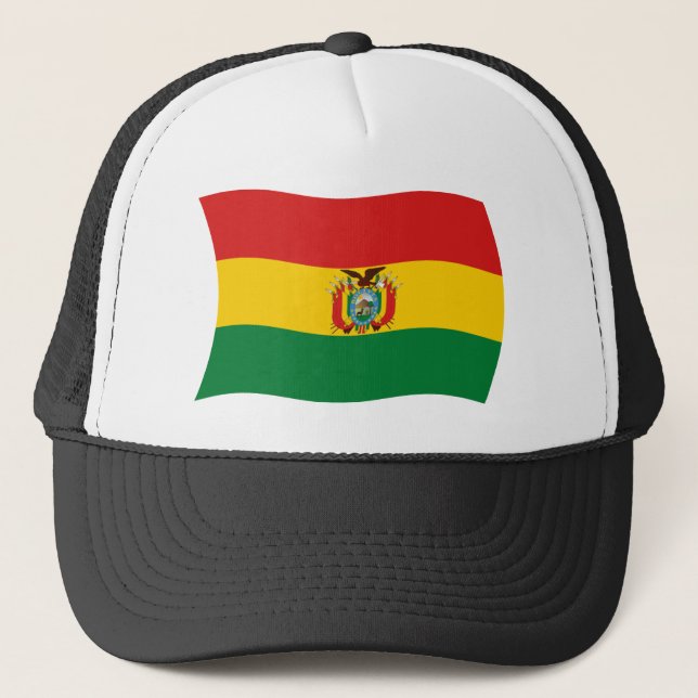 Bolivia Flag Hat (Front)