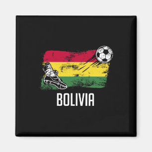 Bolivia Flag Jersey Bolivian Soccer Team Bolivian Magnet
