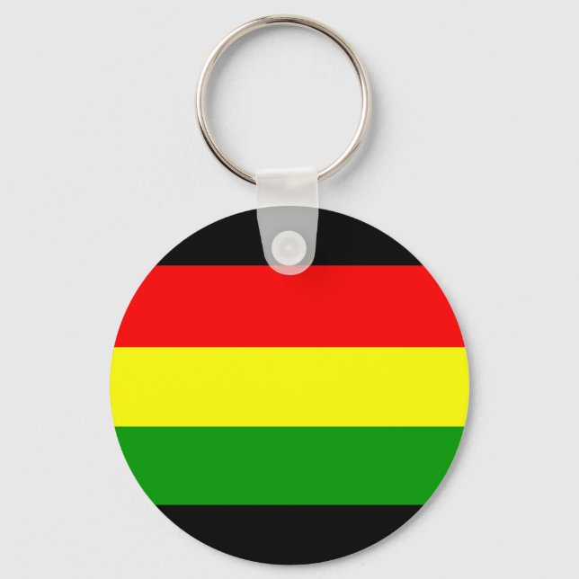 Bolivia Flag Key Ring (Front)