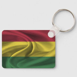 Bolivia Flag Keychain