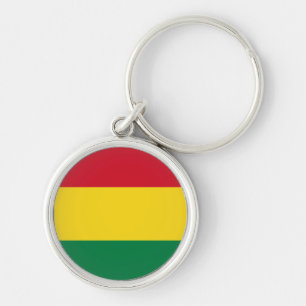 Bolivia Flag Keychain