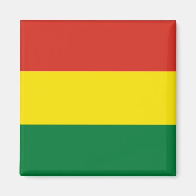 Bolivia Flag Magnet (Front)