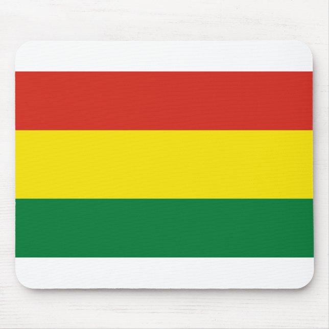 Bolivia Flag Mouse Pad (Front)