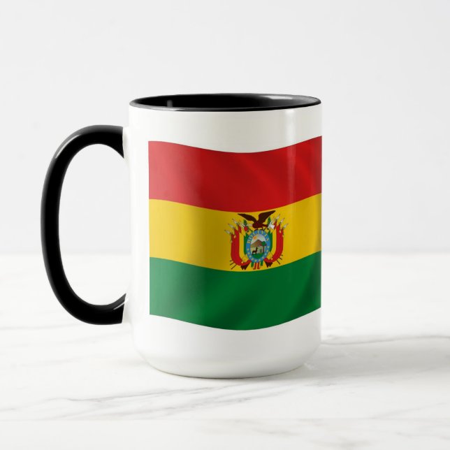 Bolivia Flag Mug (Left)