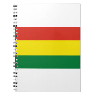 Bolivia Flag Notebook