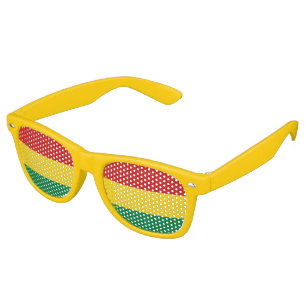 Bolivia Flag Retro Sunglasses
