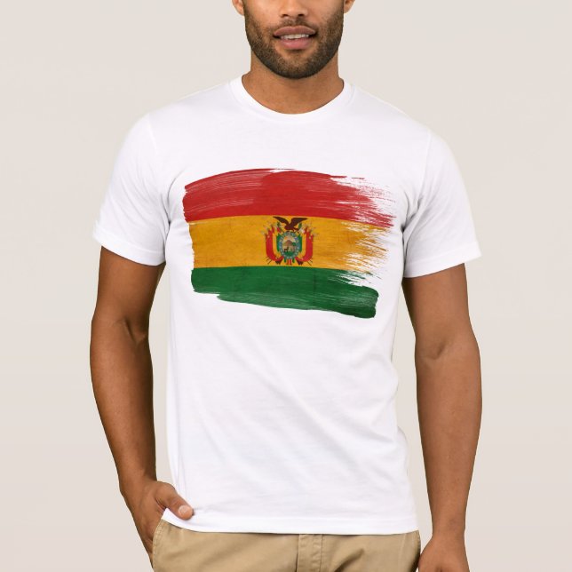 Bolivia Flag T-Shirt (Front)