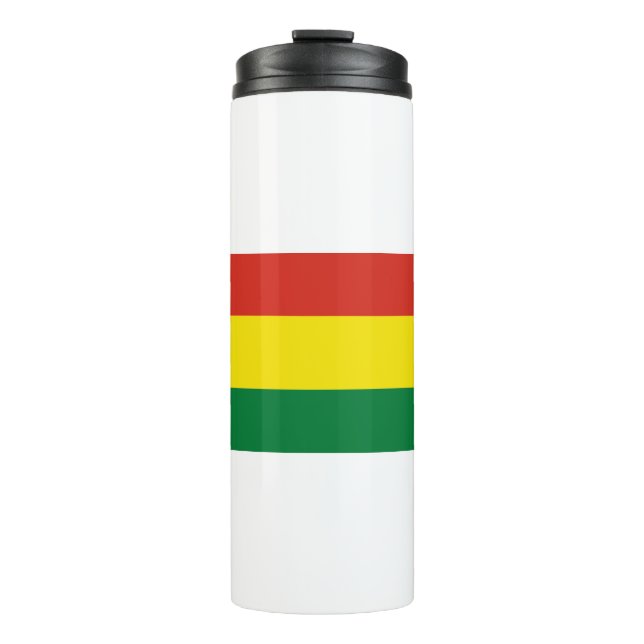 Bolivia Flag Thermal Tumbler (Front)