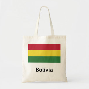 Bolivia Flag Tote Bag