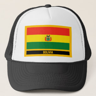 Bolivia Flag Trucker Hat