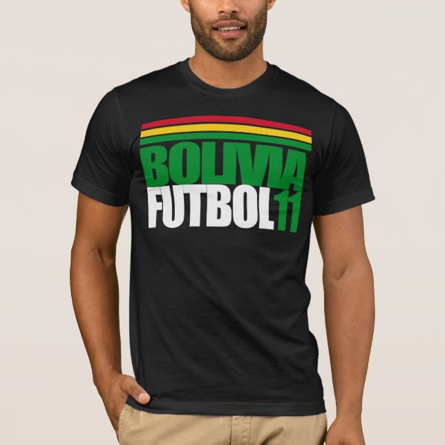 Bolivia Futbol 11 Tee (Front)