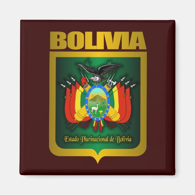 "Bolivia Gold" Magnet (Front)
