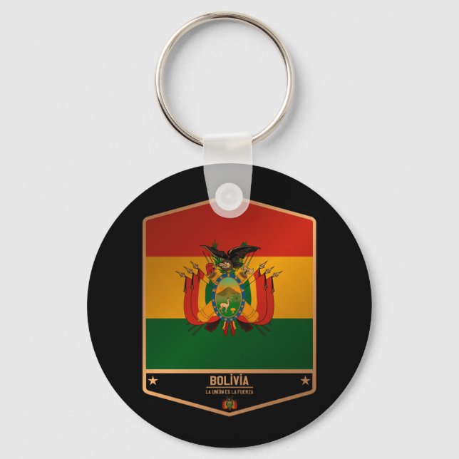 Bolivia Key Ring (Front)