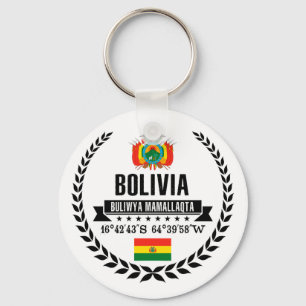 Bolivia Key Ring