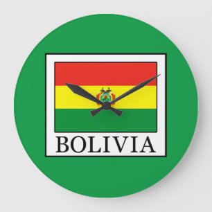 Bolivia Large Clock