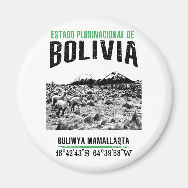 Bolivia Magnet (Front)